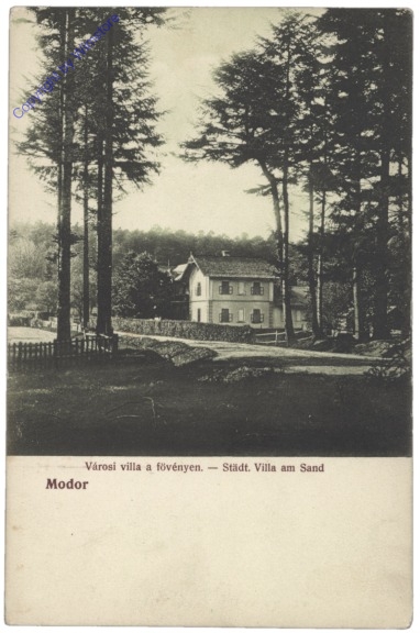 Modra ( Nodern), Städt. Villa am Sand