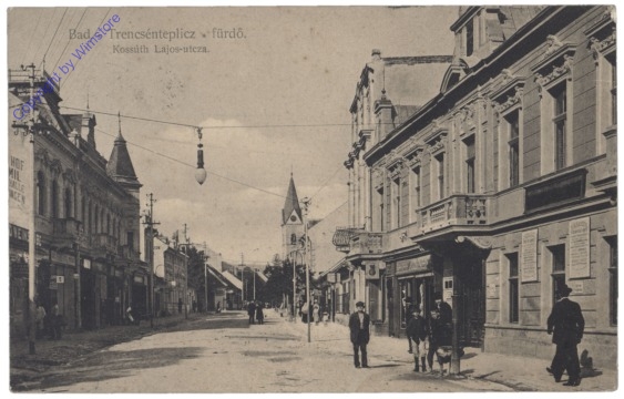 ak149407 Trencin, Kossuth Lajos-utcza