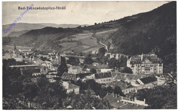 ak149408 Trencin, Ortsansicht