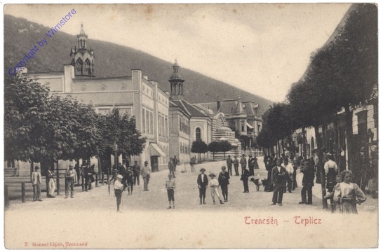 ak149415 Trencin, Ortsansicht