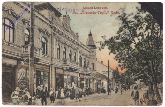 ak149422 Trencin, Kossuth Lajos-utcza