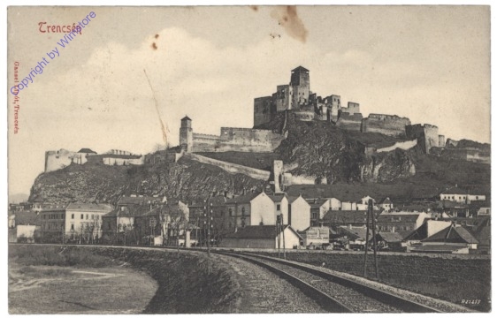 ak149430 Trencin, Ortsansicht