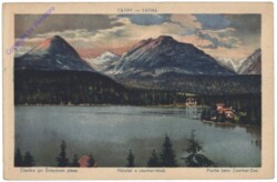 Vysoke Tatry (Hohe Tatra), Partie beim Csorber-See