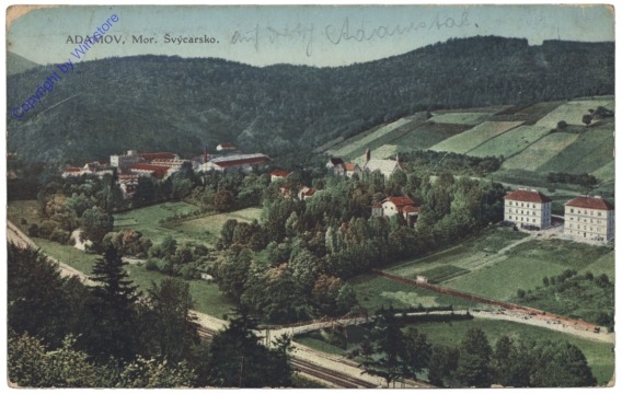 ak149491 Adamov u Brna, Ortsansicht