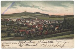 Benesov (Bensen), Ortsansicht