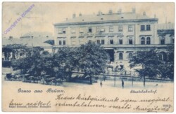 Brno (Brünn), Staatsbahnhof