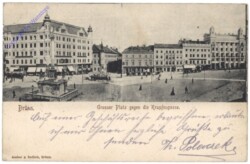 Brno (Brünn), Großer Platz gegen Krapfengasse