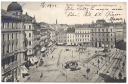 Brno (Brünn), Großer Platz gegen Rudolfgasse