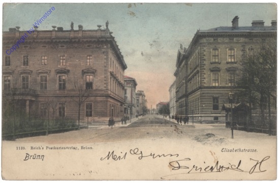 Brno (Brünn), Elisabethstrasse