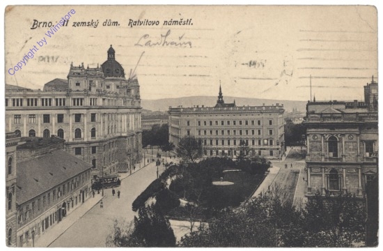 Brno (Brünn), Il zemsky dum, Ratvitovo namesti
