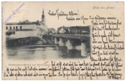 Brno (Brünn), Barmherzigen-Kloster und Wienergasse