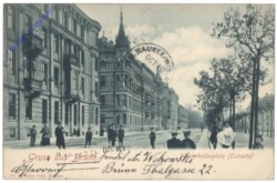 Brno (Brünn), Winterhollerplatz (Ostseite)