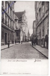 Brno (Brünn), Post- und Minoritengasse