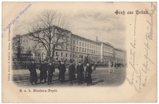 Brno (Brünn), k.k. Monturs-Depot