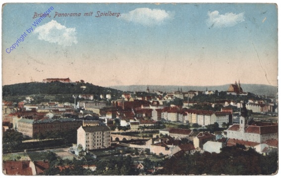 Brno (Brünn), Panorama mit Spielberg