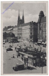 Brno (Brünn), Bahnhofaussicht