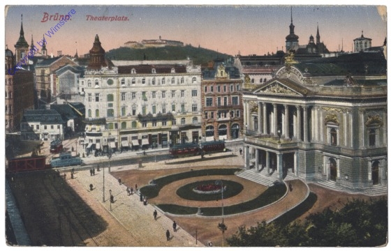 Brno (Brünn), Theaterplatz