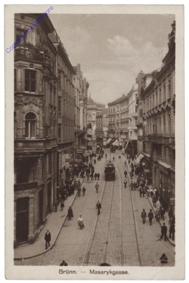 Brno (Brünn), Masarykgasse