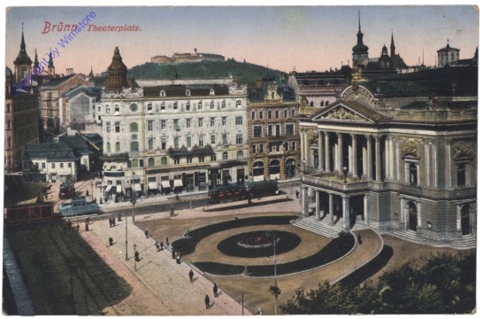 Brno (Brünn), Theaterplatz