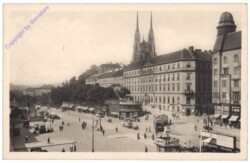 Brno (Brünn), Bahnhofsplatz