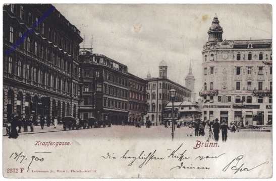 Brno (Brünn), Krapfengasse