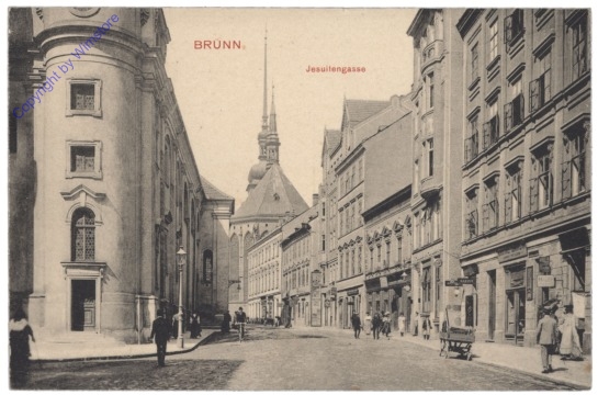 Brno (Brünn), Jesuitengasse