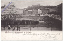 Brno (Brünn), Getreidemarkt u. Spielberg