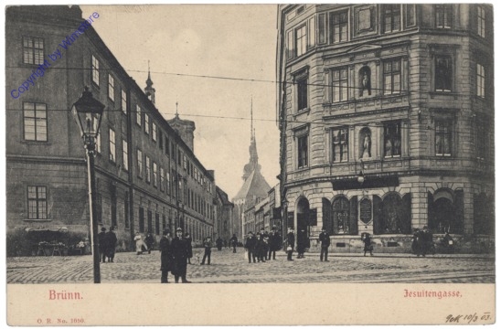 Brno (Brünn), Jesuitengasse