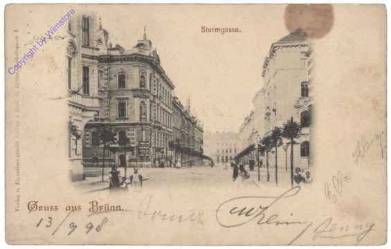 Brno (Brünn), Sturmgasse