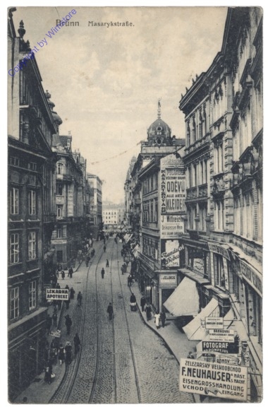 Brno (Brünn), Masarykgasse