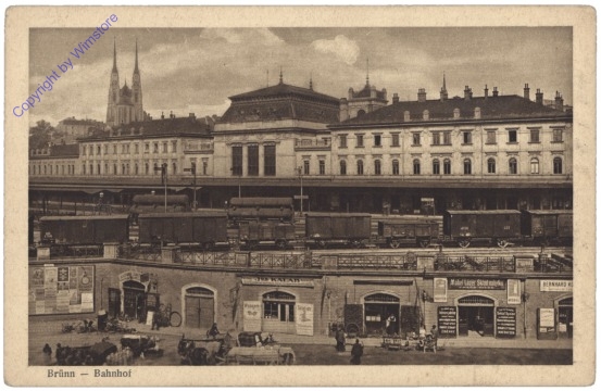 Brno (Brünn), Bahnhof