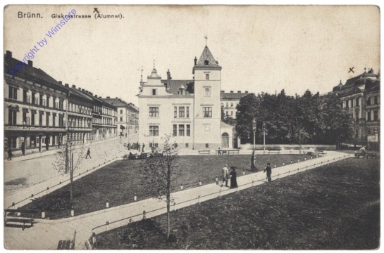 Brno (Brünn), Giskrastrasse (Alumnat)