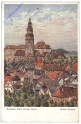 Cesky Krumlov (Krumau), Blick auf das Schloss