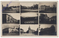 ak149982 Chocen, Multiansicht