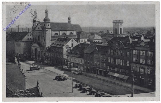 Chomutov, Adolf-Hitler-Platz