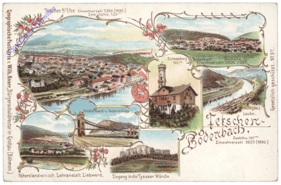 ak150005 Decin (Tetschen), Ansicht