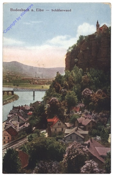 ak150011 Decin (Tetschen), Schäferwand