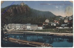 ak150015 Decin (Tetschen), Schäferwand und Villenviertel