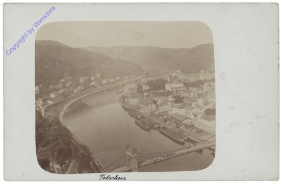 ak150055 Decin (Tetschen), Ortsansicht