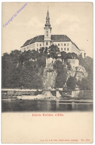 ak150058 Decin (Tetschen), Schloss