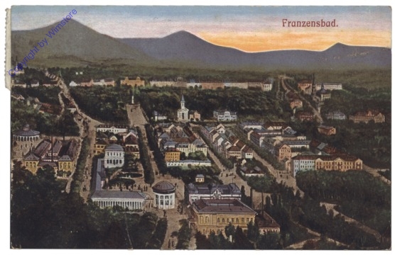 Frantiskovy Lazne (Franzensbad), Ortsansicht