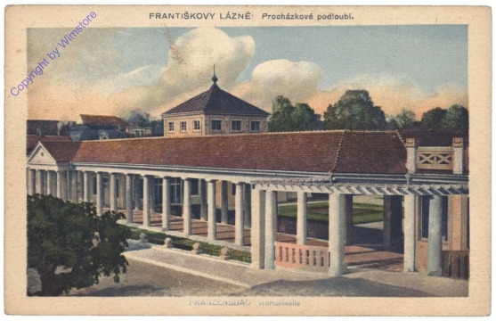 Frantiskovy Lazne (Franzensbad), Prochazkove podloubi