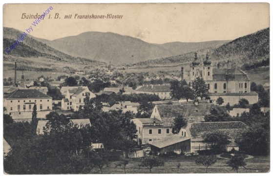 Hejnice (Haindorf), mit Franziskaner-Kloster
