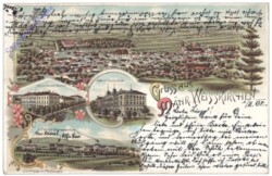 ak150174 Hranice (Mähr. Weisskirchen), Gruss aus