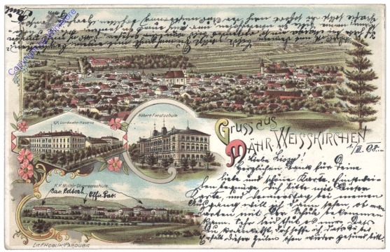 Hranice (Mähr. Weisskirchen), Gruss aus