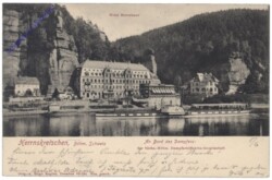 Hrensko (Herrnskretschen), Hotel Herrnhaus