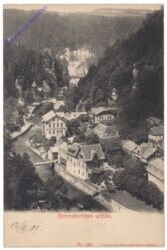 Hrensko (Herrnskretschen), Ortsansicht