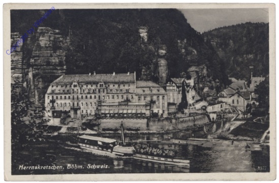 Hrensko (Herrnskretschen), Ortsansicht