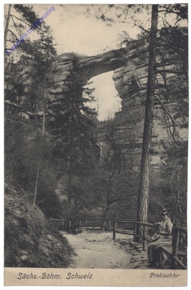 ak150190 Hrensko (Herrnskretschen), Prebischthor