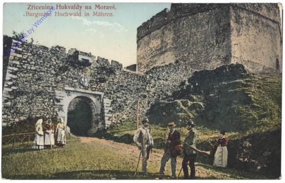 ak150194 Hukvaldy (Hochwald), Burgruine